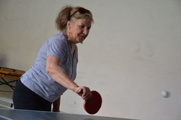 A délutáni programok között szerepelt a ping pong bajnokság